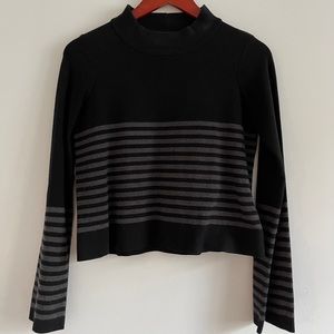 Roolee Cropped Sweater with Bell Sleeves